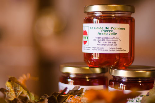 apple jelly in the Montreal Region of Quebec